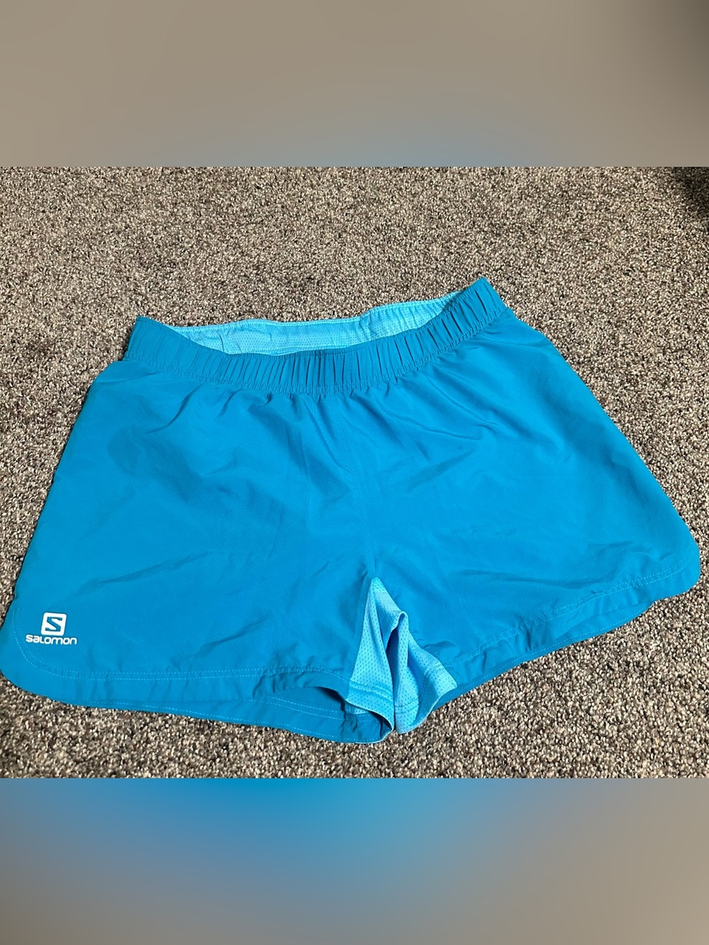Salomon Women’s Turquoise Athletic Running Shorts